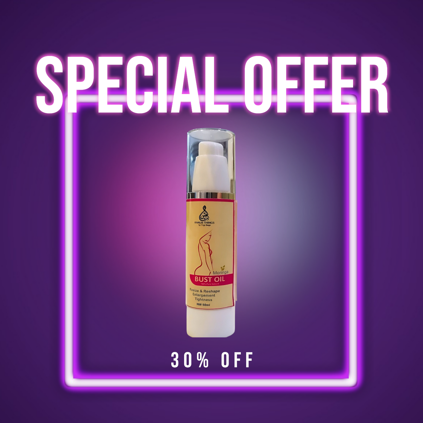 Breast Oil – Natural Bust Oil